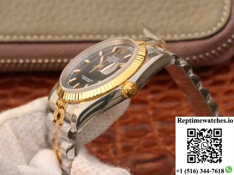 Rolex Datejust 126233 36Mm Ar Factory Black Dial-Rep Time Watches