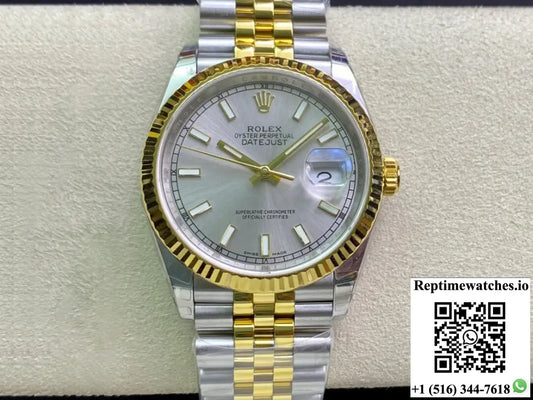 Rolex Datejust 126233 36MM EW Factory Yellow Gold - Watches