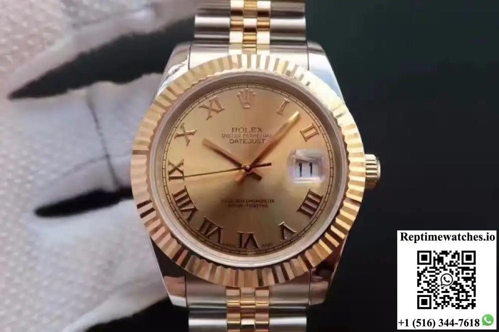 Rolex Datejust 126333-007 41mm Gold Wrapped Dial - Watches