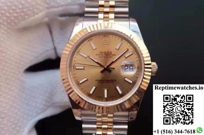 Rolex Datejust 126333 41Mm Champagne Dial-Rep Time Watches