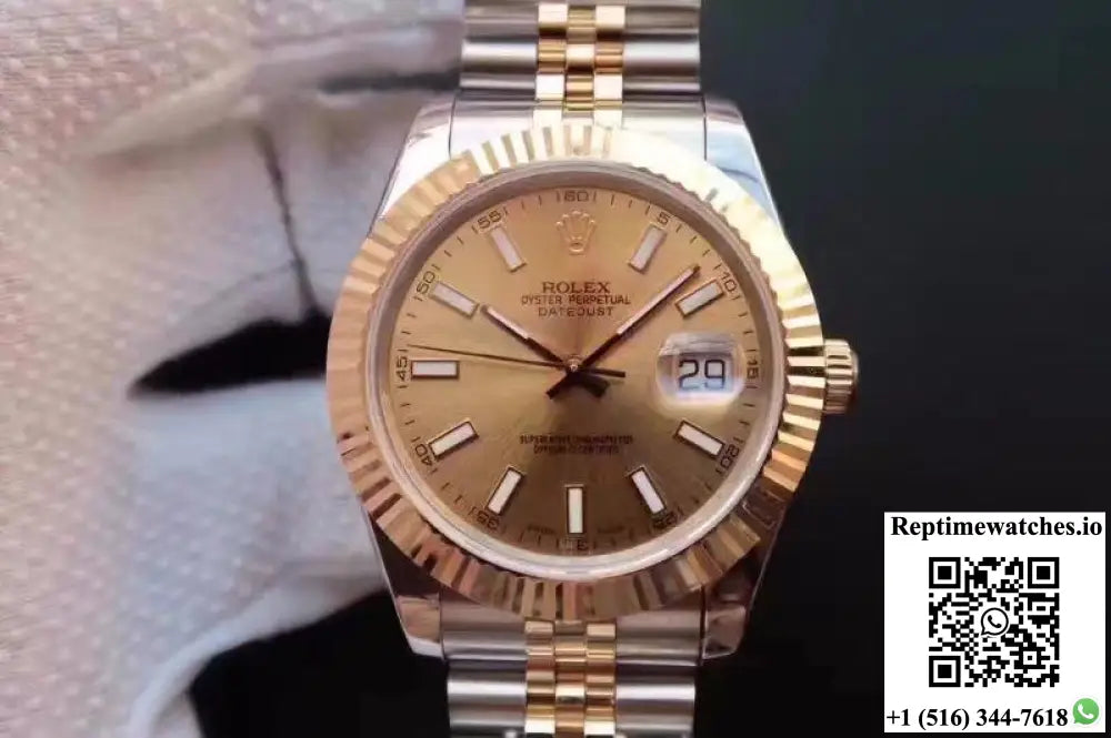 Rolex Datejust 126333 41mm Champagne Dial - Watches