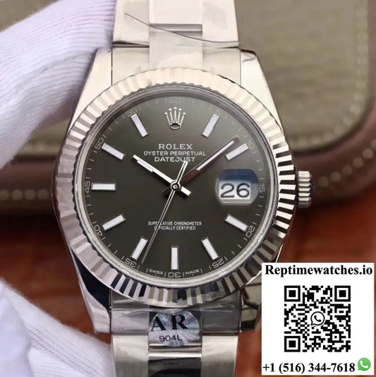 Rolex Datejust 126334 41 AR Factory Black Dial AI Factory