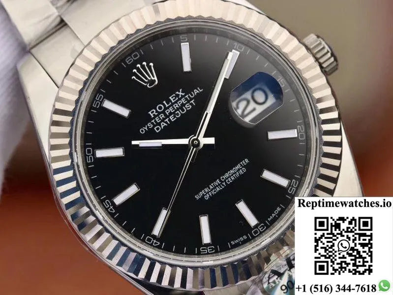 Rolex Datejust 126334 41Mm Ar Factory Black Dial-Rep Time Watches