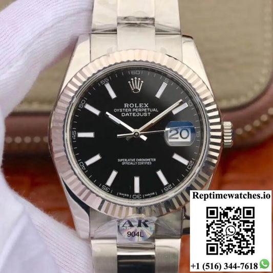 Rolex Datejust 126334 41MM AR Factory Black Dial Product Photo 1