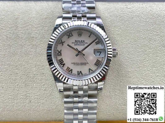 Rolex Datejust 178384 31MM EW Factory Stainless Steel - Watches
