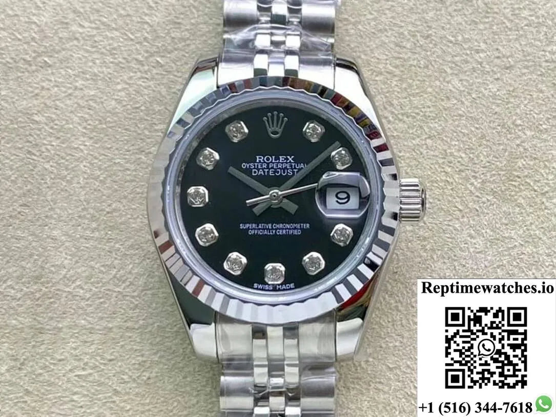 Rolex Datejust 279174 28Mm Bp Factory Stainless Steel-Rep Time Watches