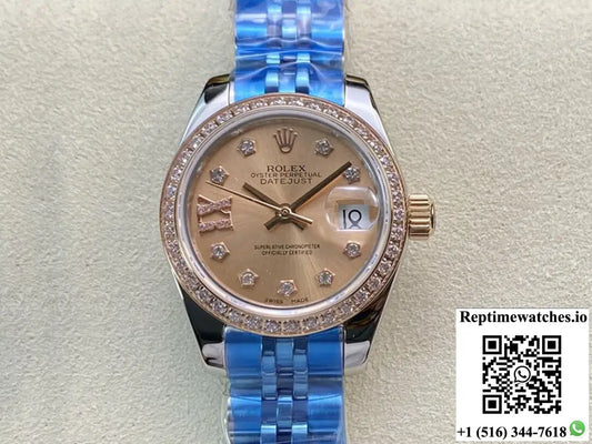 Rolex Datejust 28MM BP Factory Diamond Bezel - Watches