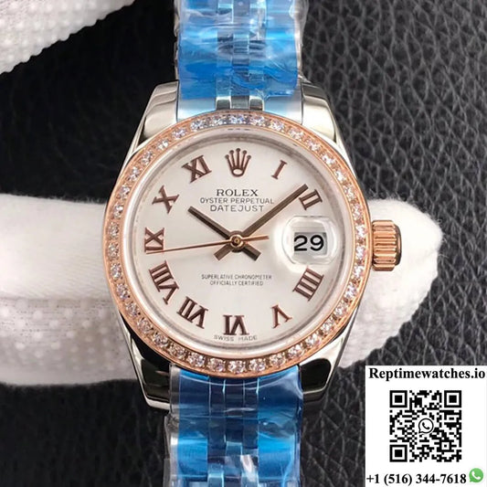 Rolex Datejust 28Mm Bp Factory Diamond Bezel-Rep Time Watches