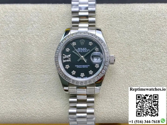 Rolex Datejust 28MM BP Factory Stainless Steel Strap - Watches