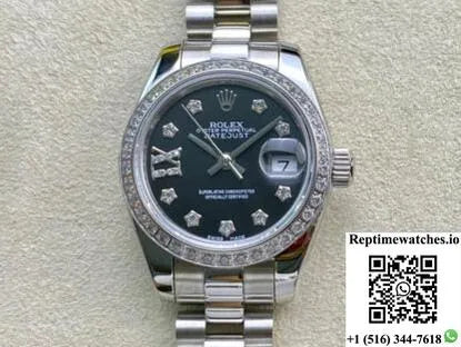 Rolex Datejust 28Mm Bp Factory Stainless Steel Strap-Rep Time Watches
