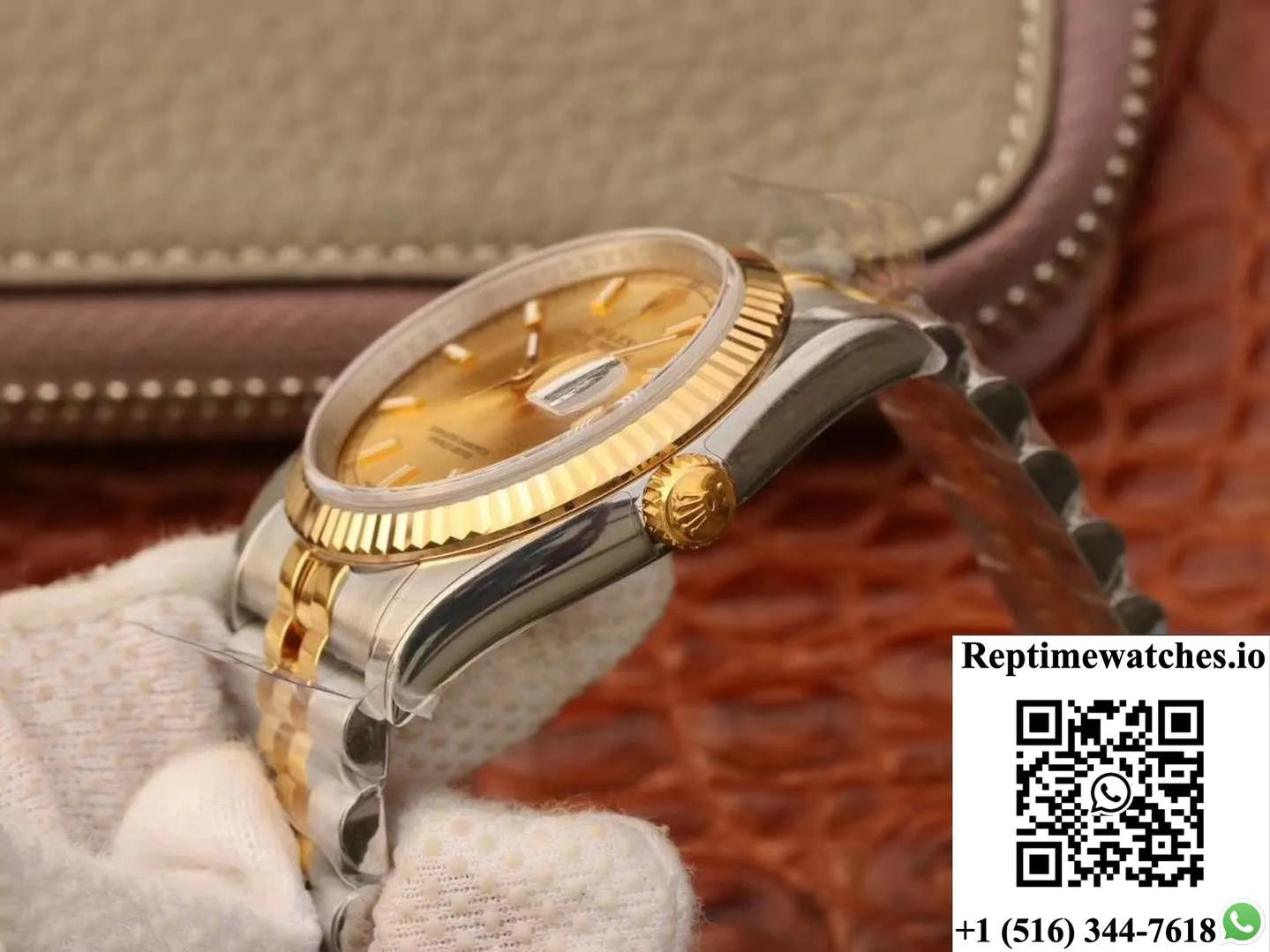 Rolex Datejust 36Mm 116233 Ar Factory V2 Champagne Dial-Rep Time Watches