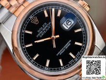 Rolex Datejust 36MM 126201 AR Factory Black Dial - Watches