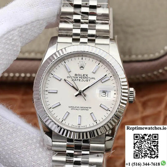 Rolex Datejust 36Mm Gm Factory Stainless Steel-Rep Time Watches