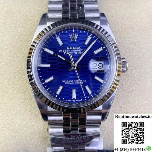Rolex Datejust 36Mm M126234-0049 Clean Factory Stainless Steel-Rep Time Watches