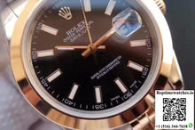 Rolex Datejust 41 126303 Gold Wrapped Black Dial - Watches