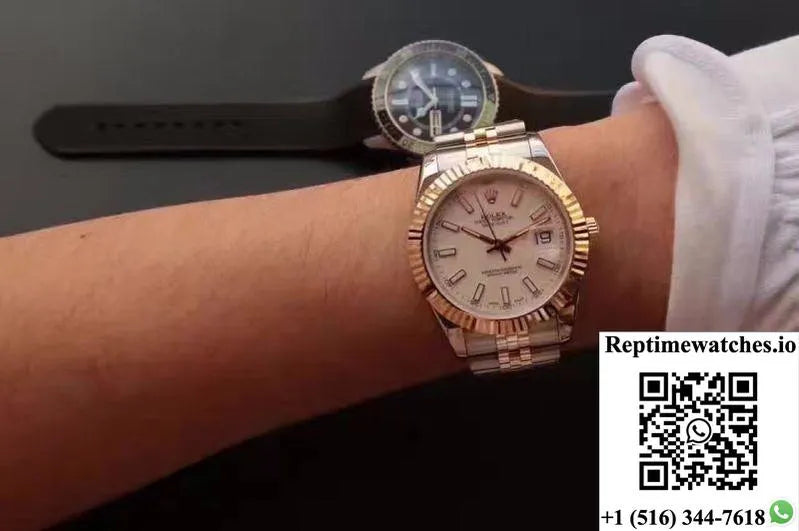 Rolex Datejust 41 126333-006 White Dial-Rep Time Watches