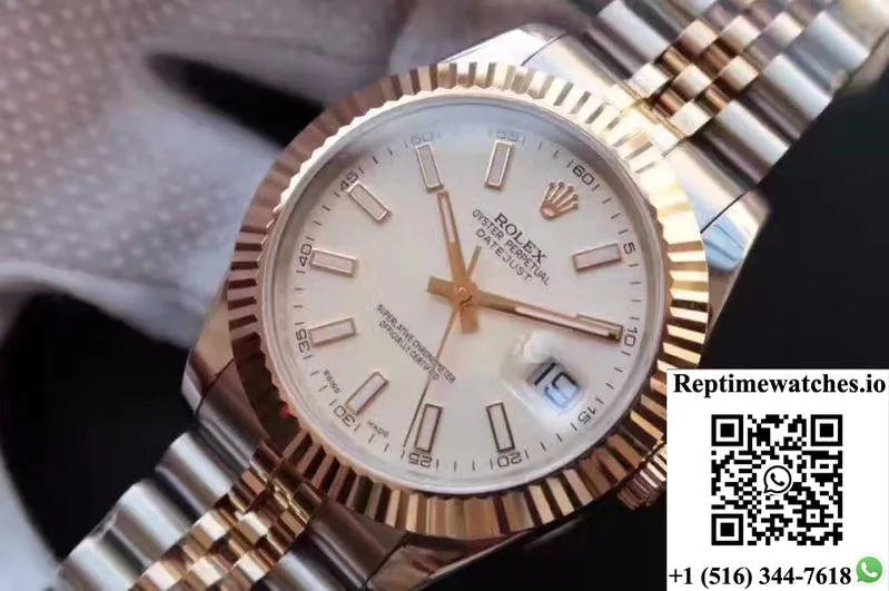 Rolex Datejust 41 126333-006 White Dial-Rep Time Watches