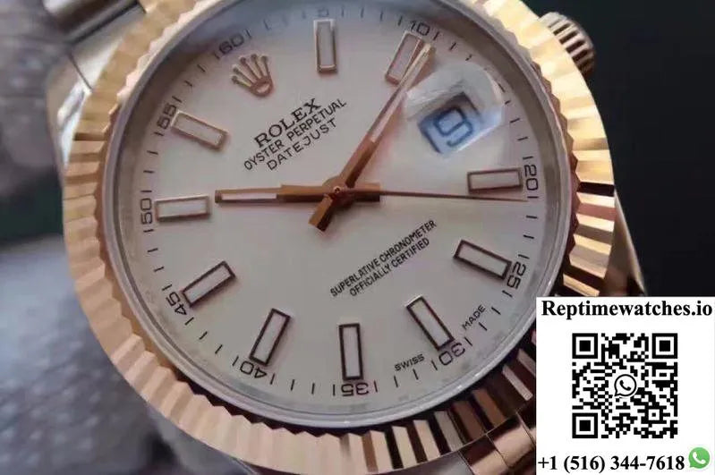 Rolex Datejust 41 126333-006 White Dial-Rep Time Watches