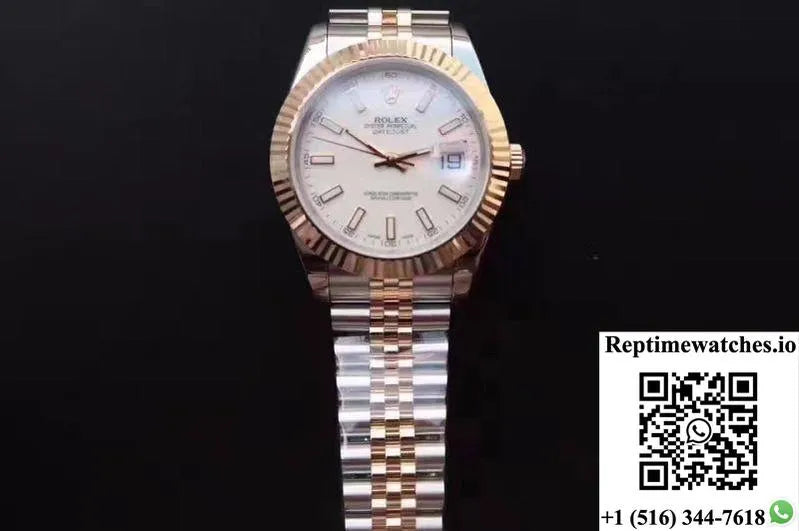 Rolex Datejust 41 126333-006 White Dial-Rep Time Watches