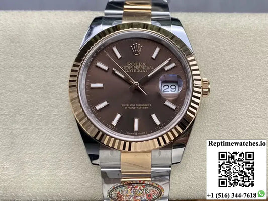 Rolex Datejust 41MM M126331-0001 Clean Factory Chocolate Dial - Watches