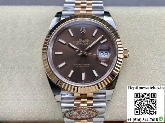 Rolex Datejust 41MM M126331-0002 Clean Factory Rose Gold - Watches