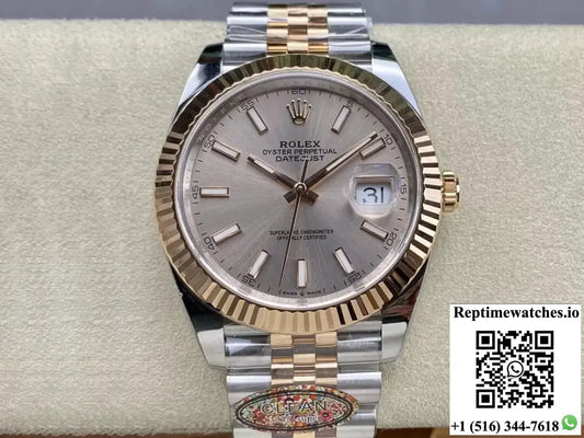 Rolex Datejust 41MM M126331-0010 Clean Factory Rose Gold - Watches