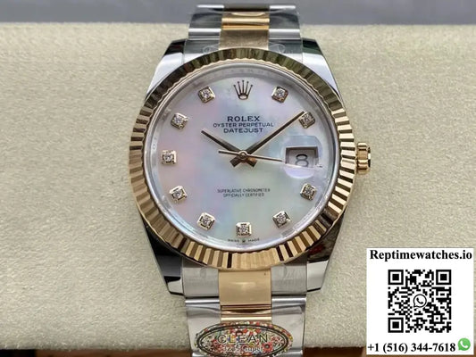 Rolex Datejust 41MM M126331-0013 Clean Factory Diamond Dial - Watches