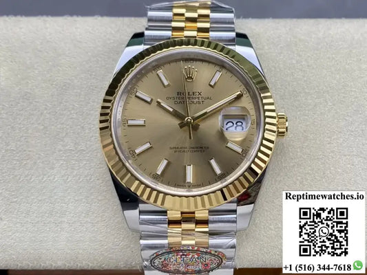 Rolex Datejust 41MM M126333-0010 Clean Factory Yellow Gold - Watches