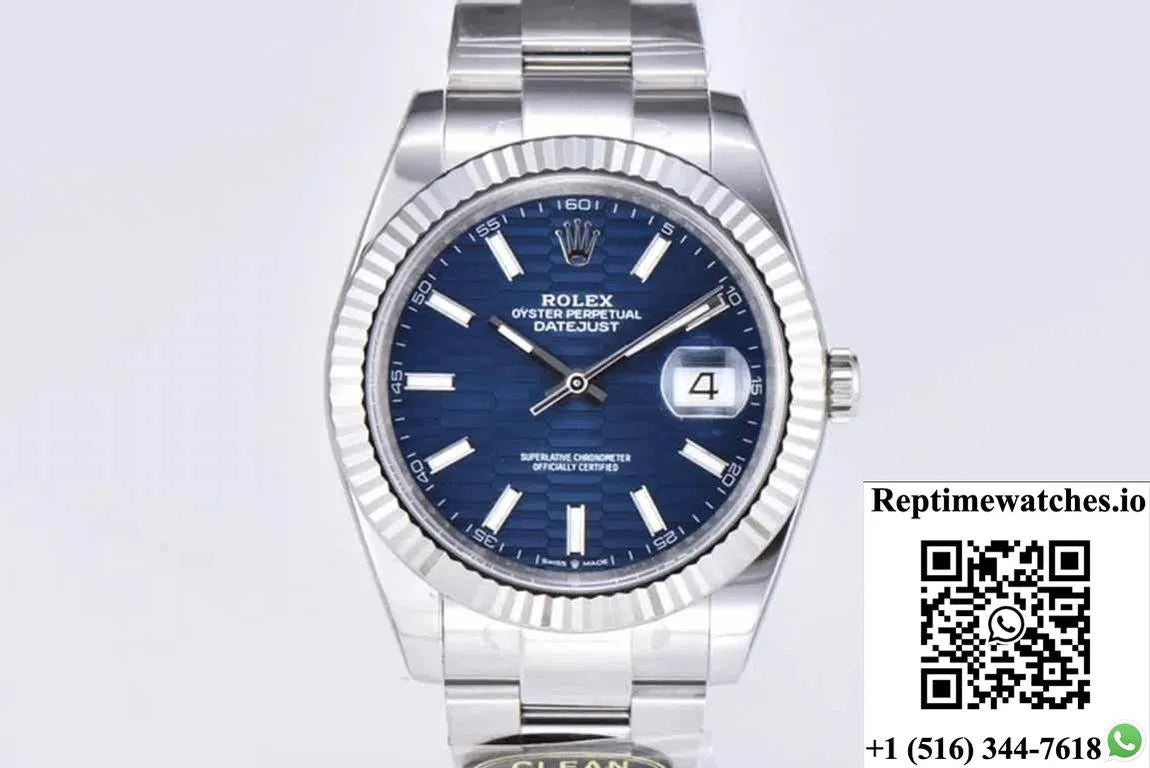 Rolex Datejust 41Mm M126334-0031 Clean Factory Stainless Steel-Rep Time Watches