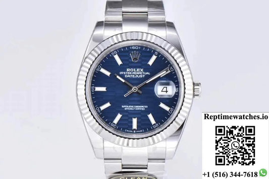 Rolex Datejust 41Mm M126334-0031 Clean Factory Stainless Steel-Rep Time Watches