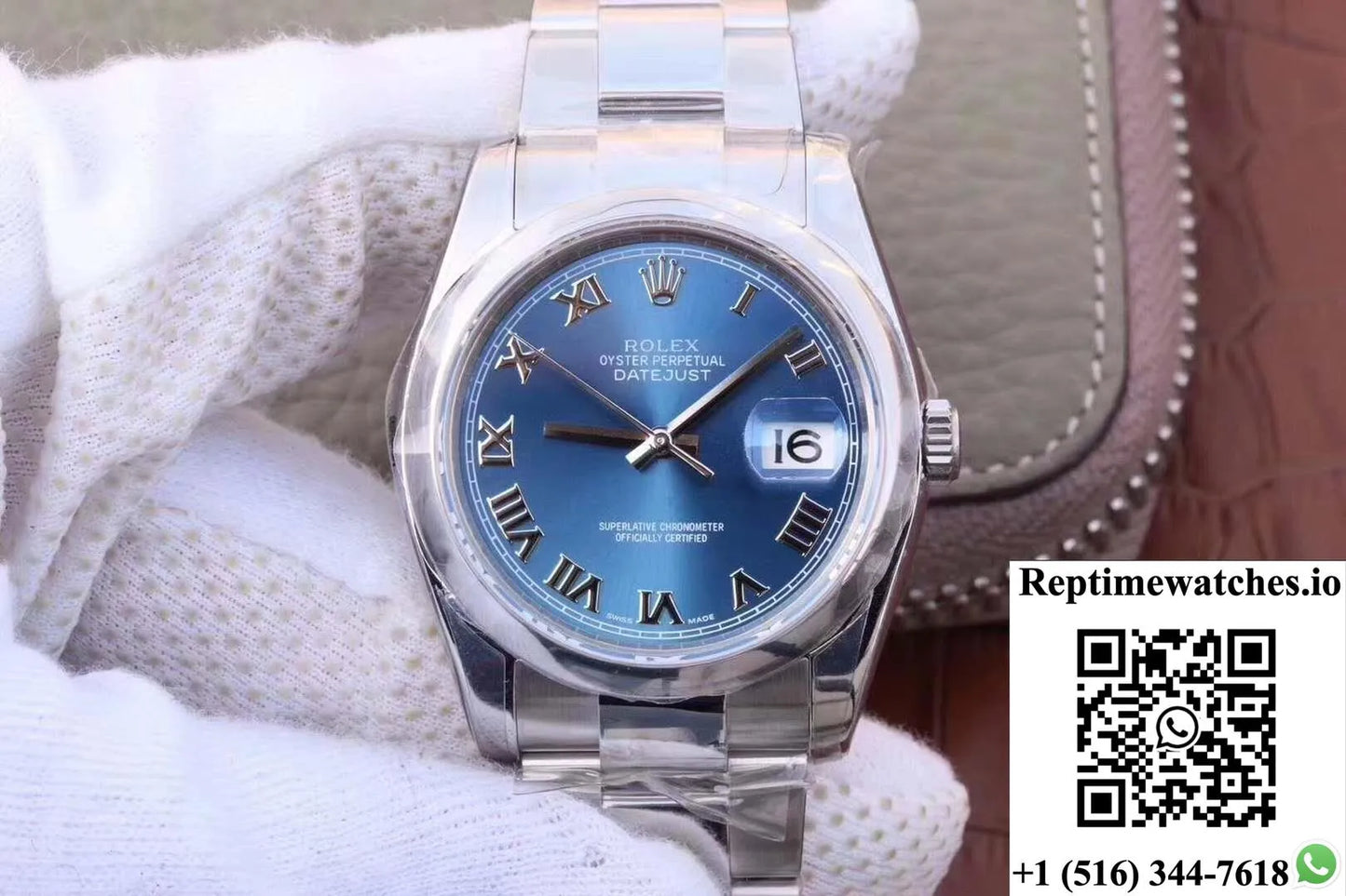 Rolex Datejust Ii 116334 36Mm Ar Factory Blue Dial-Rep Time Watches
