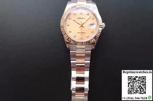Rolex Datejust II 126333 41MM Diamond-studded Rose Gold Texture Dial - Watches