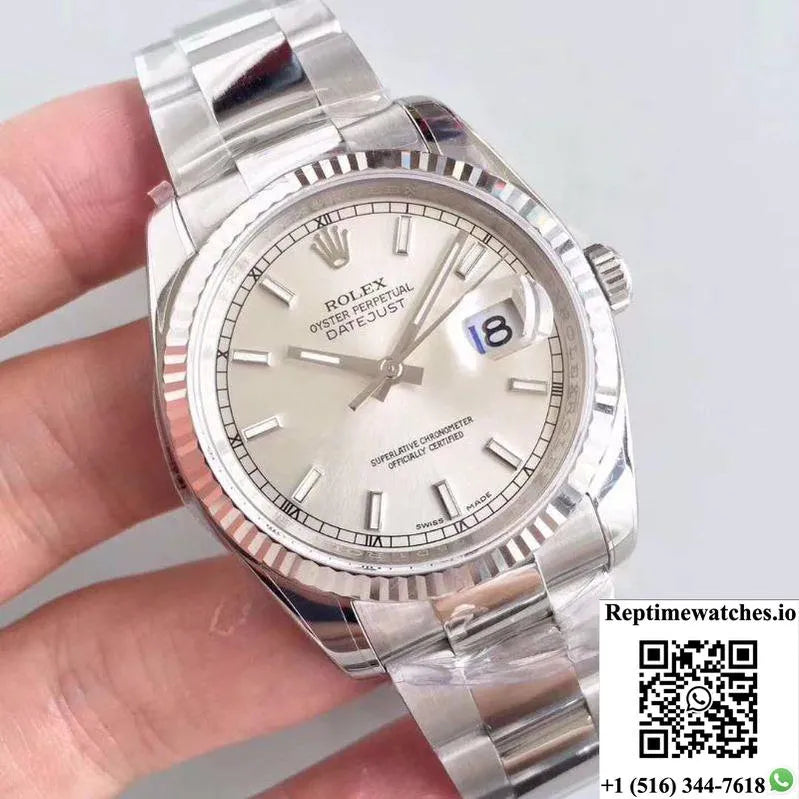 Rolex Datejust Ii 126334 36Mm Ar Factory Ivory Dial-Rep Time Watches