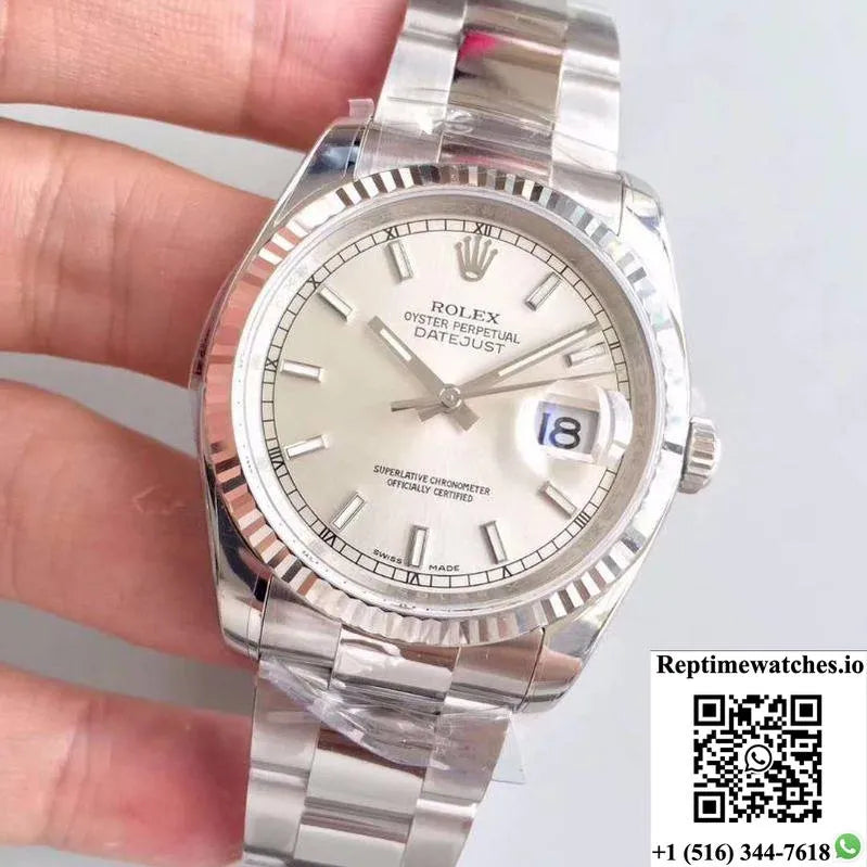 Rolex Datejust Ii 126334 36Mm Ar Factory Ivory Dial-Rep Time Watches
