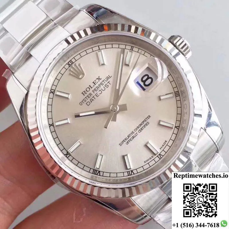 Rolex Datejust Ii 126334 36Mm Ar Factory Ivory Dial-Rep Time Watches