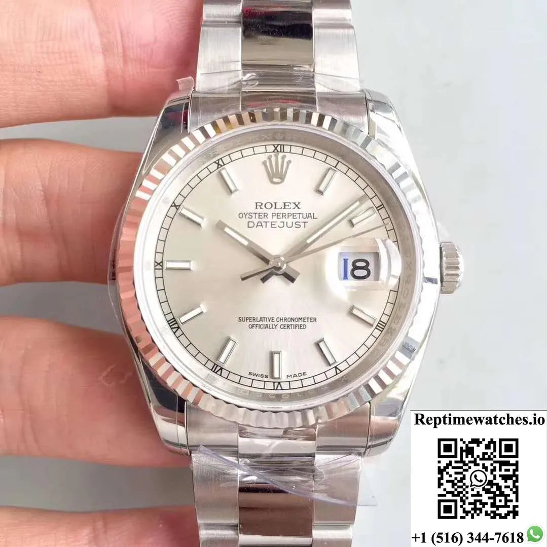 Rolex Datejust Ii 126334 36Mm Ar Factory Ivory Dial-Rep Time Watches