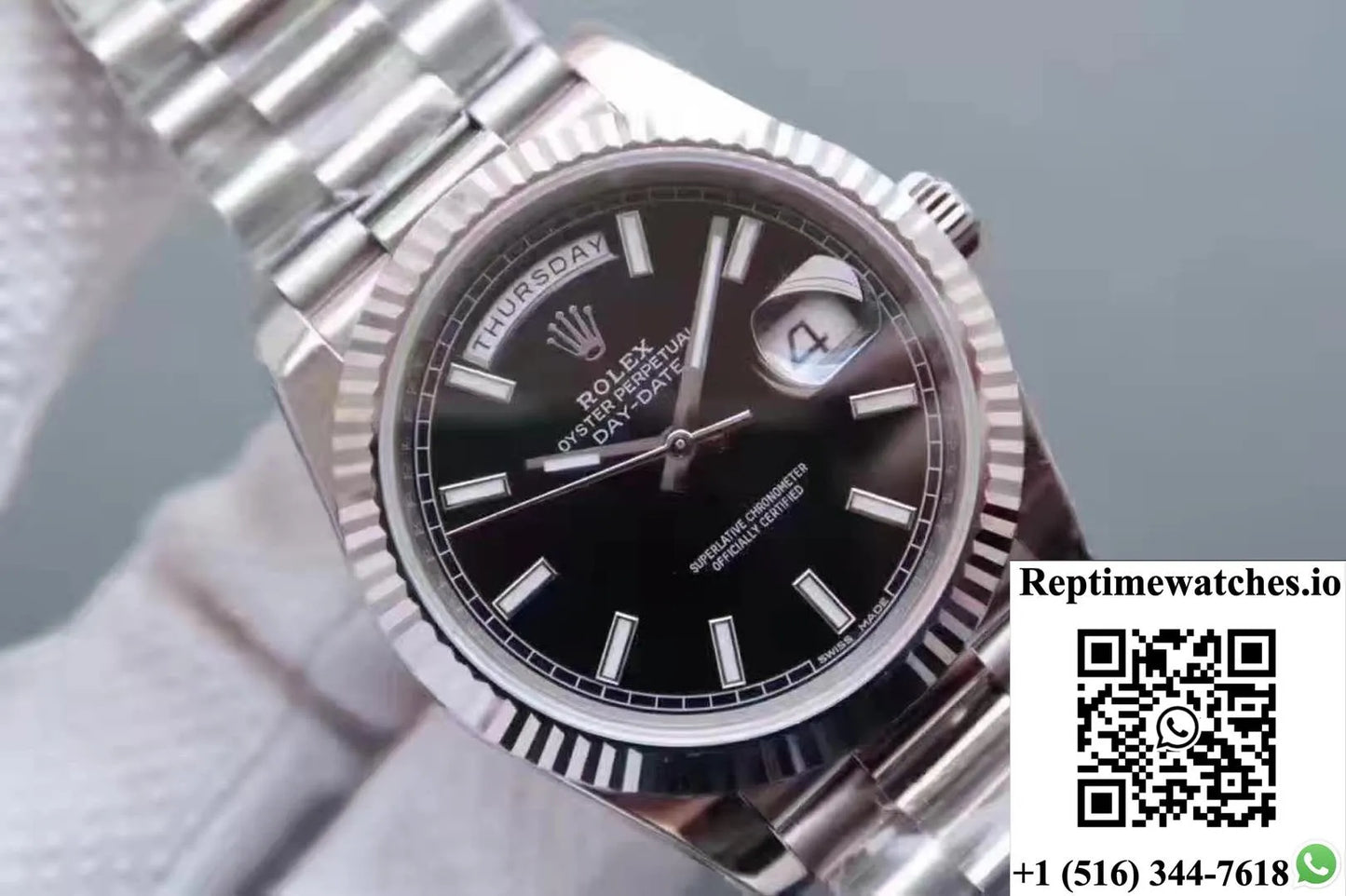 Rolex Datejust Ii 126334 41Mm Ew Factory Anthracite Dial-Rep Time Watches