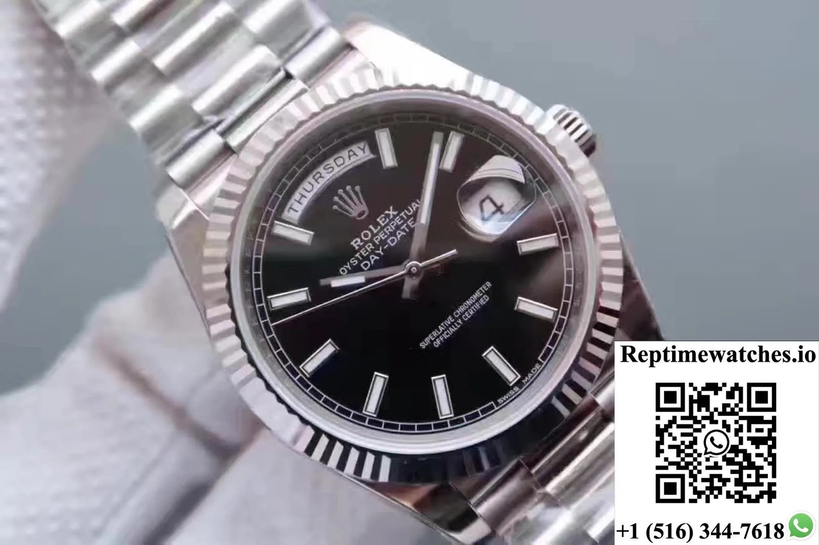 Rolex Datejust Ii 126334 41Mm Ew Factory Anthracite Dial-Rep Time Watches