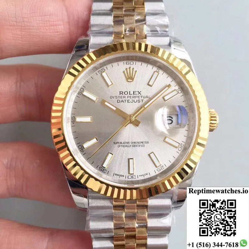 Rolex Datejust Ii M126333-0004 Ew Factory Rhodium Dial-Rep Time Watches