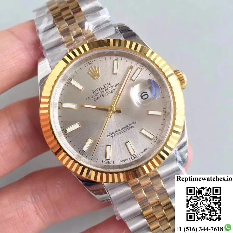 Rolex Datejust Ii M126333-0004 Ew Factory Rhodium Dial-Rep Time Watches