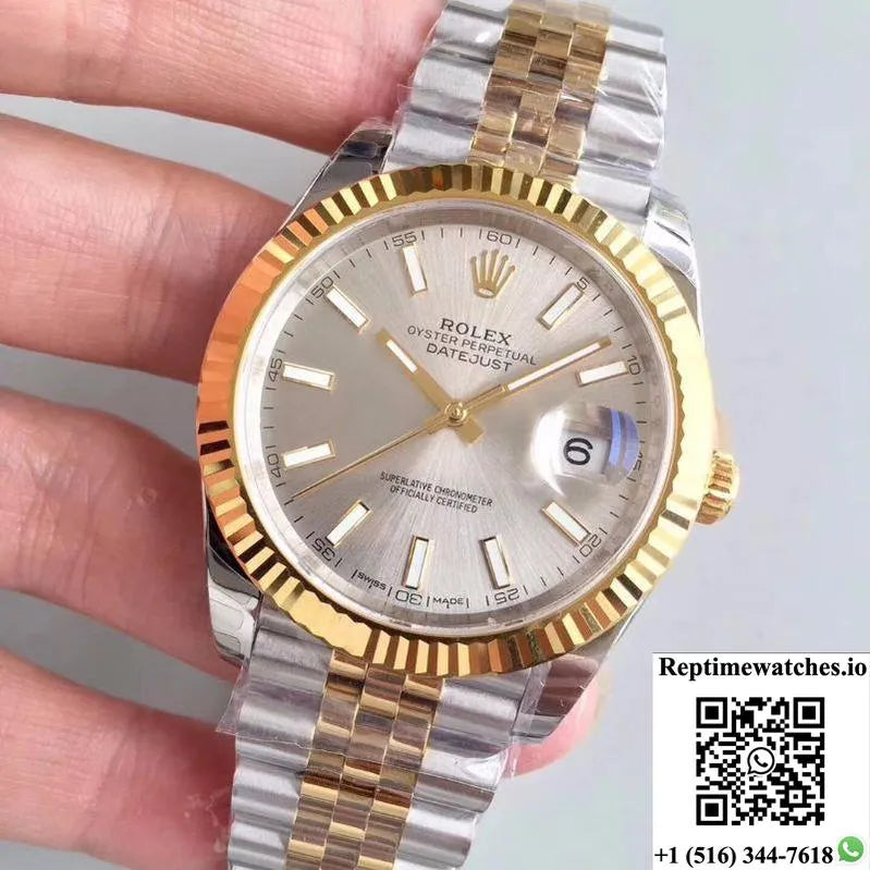 Rolex Datejust Ii M126333-0004 Ew Factory Rhodium Dial-Rep Time Watches