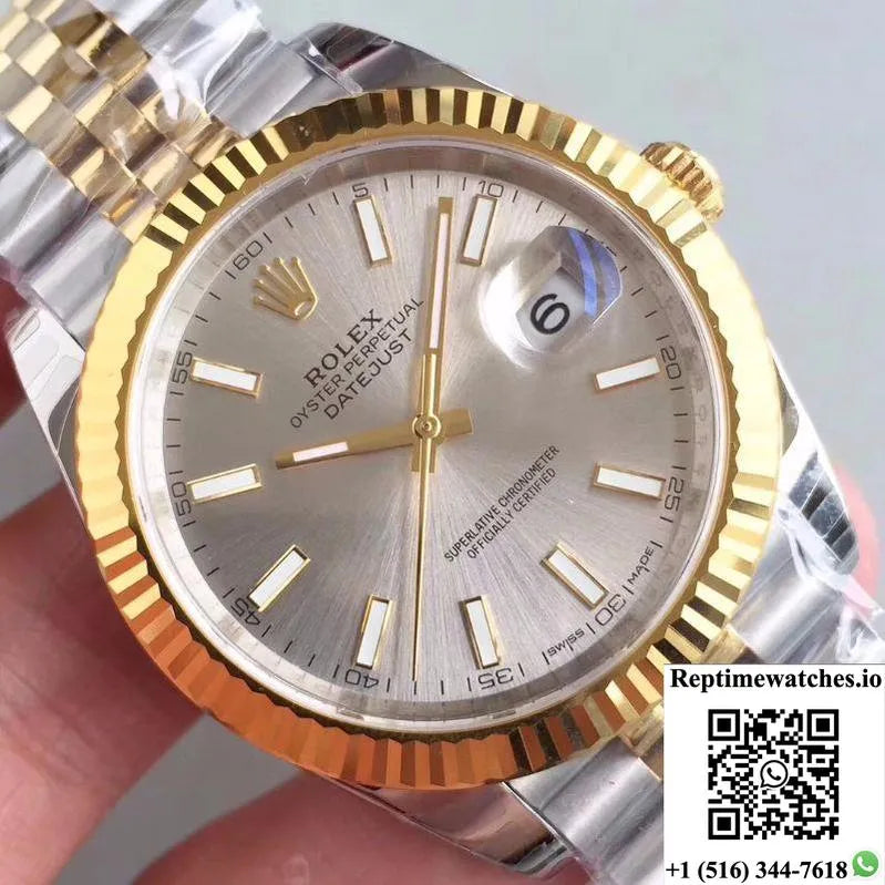 Rolex Datejust Ii M126333-0004 Ew Factory Rhodium Dial-Rep Time Watches