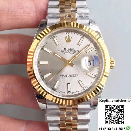 Rolex Datejust Ii M126333-0004 Ew Factory Rhodium Dial-Rep Time Watches