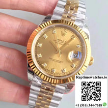 Rolex Datejust II M126333-0012 41MM EW Factory Champagne Dial - Watches