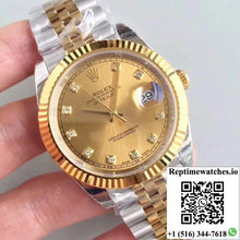 Rolex Datejust II M126333-0012 41MM EW Factory Champagne Dial - Watches