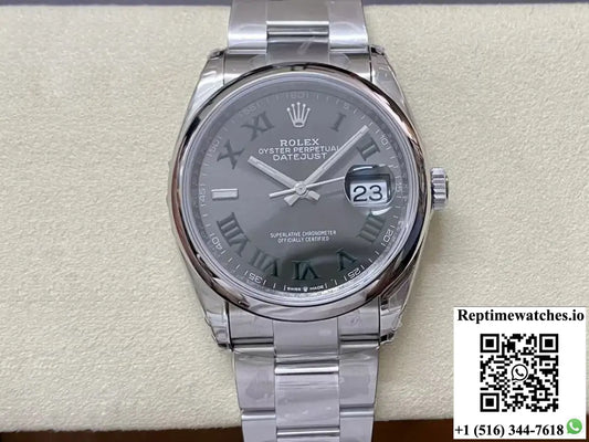 Rolex Datejust M126200-0018 36MM VS Factory Gray Dial - Watches