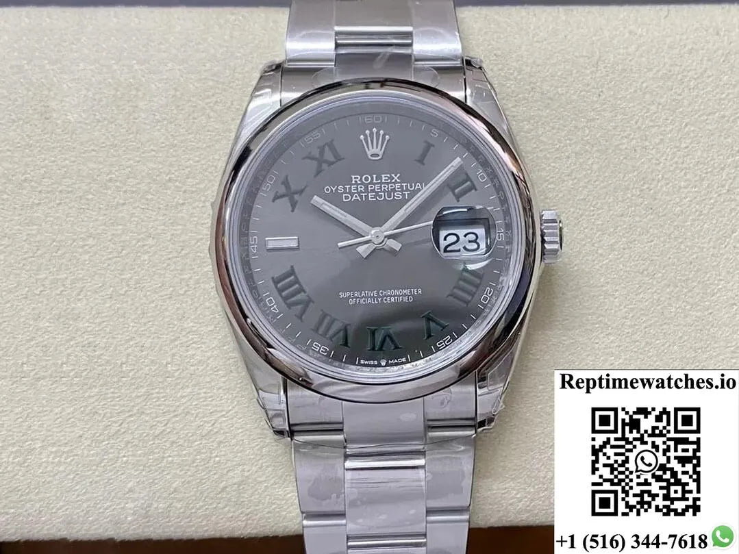 Rolex Datejust M126200-0018 36Mm Vs Factory Gray Dial-Rep Time Watches