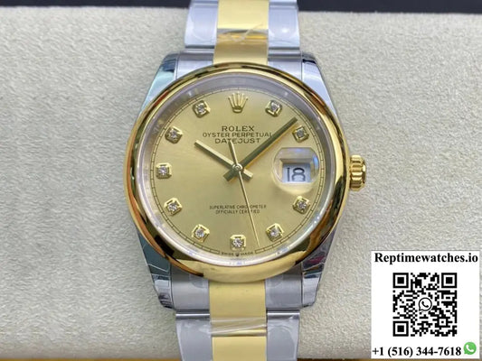 Rolex Datejust M126203-0018 EW Factory Diamond-set Dial - Watches