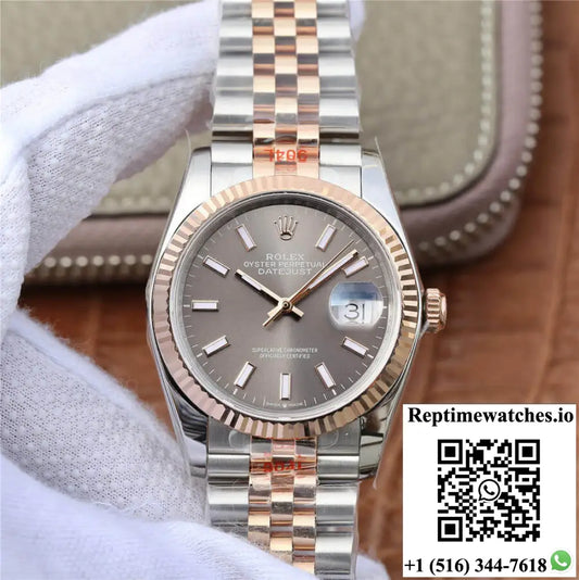 Rolex Datejust M126231-0013 36MM GM Factory Rose Gold - Watches