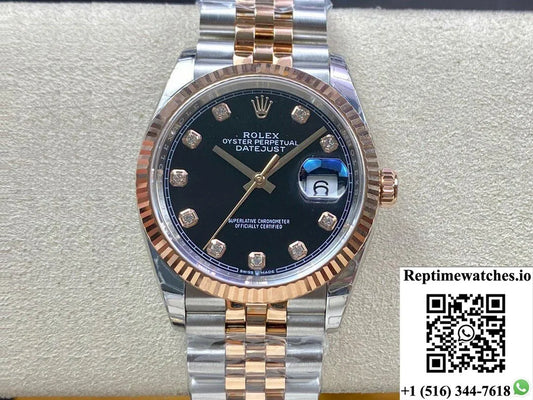 Rolex Datejust M126231-0019 Ew Factory Diamond-Set Dial-Rep Time Watches